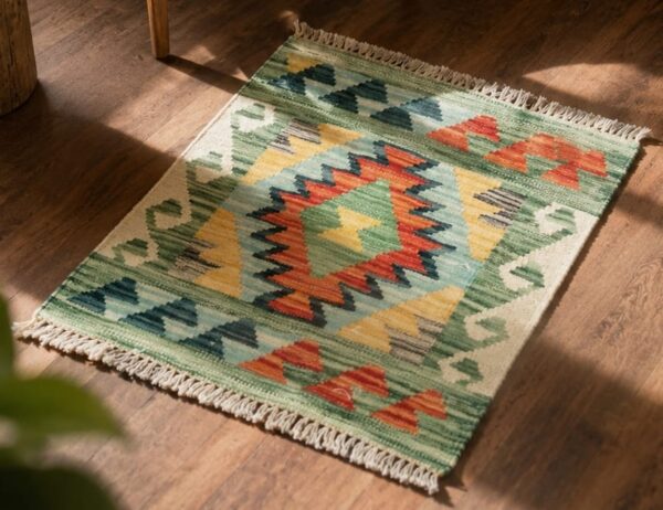 Aztec Sunrise Mini Kilim