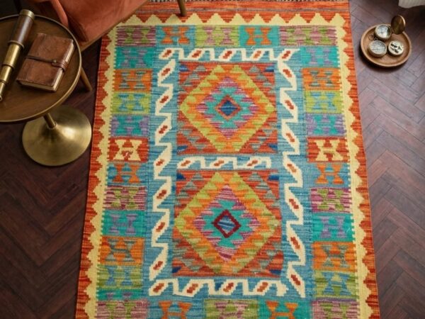 Festival Flame Kilim (123x85 cm)